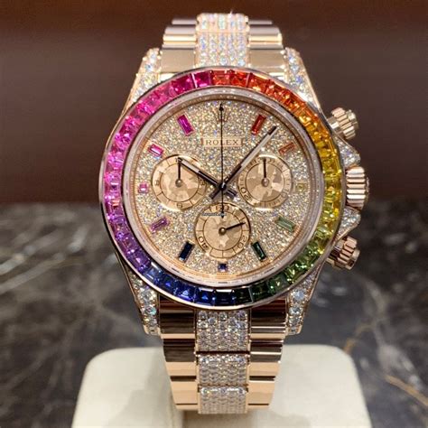 rolex rainbow daytona price 2020|Rolex rainbow 116595rbow price.